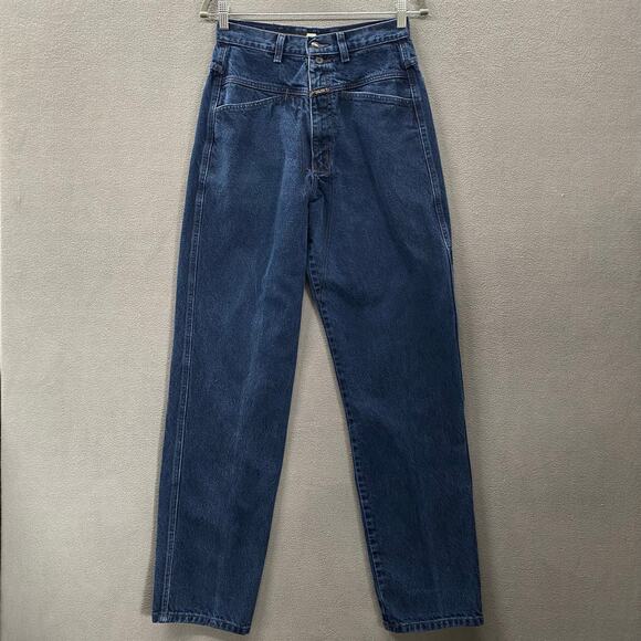 Vtg 80s 90s Marithe Francois Girbaud High Wasited Tapered Leg Jean Mens 29x35* - Picture 1 of 14
